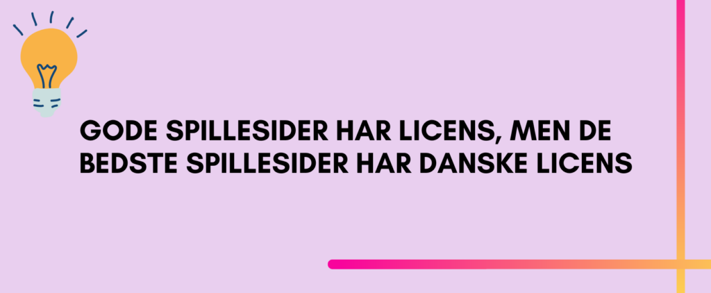 danske spillesider med dansk licens